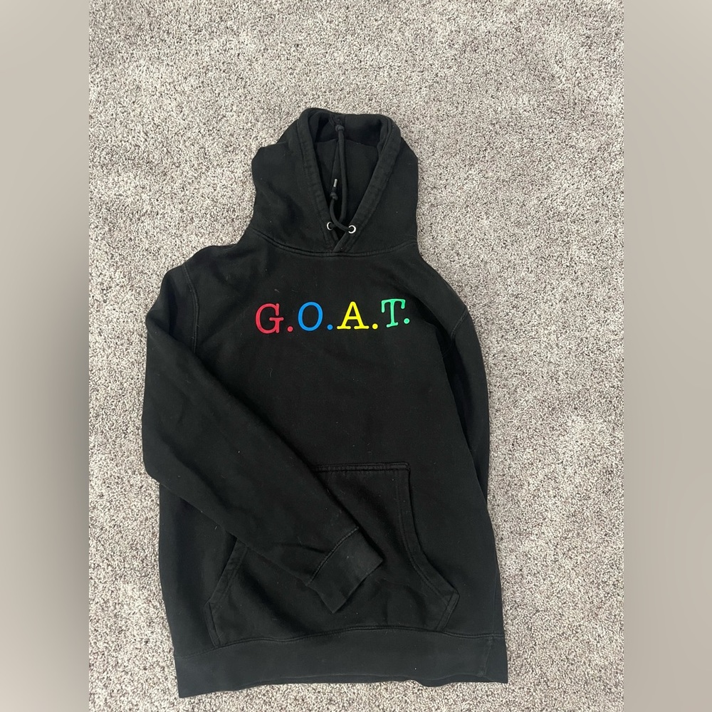 Goat hoodie multi color size Medium